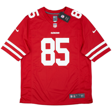 2021 San Francisco 49ers Kittle #85 Nike Game Home Jersey (L)