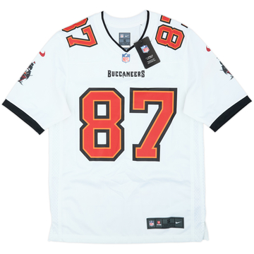 2020-21 Tampa Bay Buccaneers Gronkowski #87 Nike Game Away Jersey (S)
