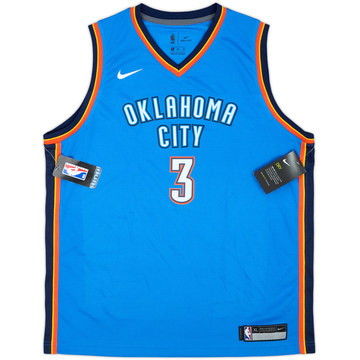2021-24 Oklahoma City Thunder Giddey #3 Nike Swingman Away Jersey (XL.Boys)