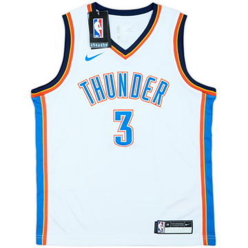 2021-24 Oklahoma City Thunder Giddey #3 Nike Swingman Home Jersey (M.Boys)