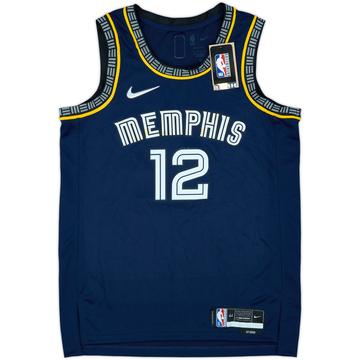 2021-22 Memphis Grizzlies Morant #12 Nike Swingman Alternate Jersey (M)