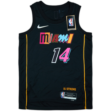 2021-22 Miami Heat Herro #14 Nike Swingman Camiseta Alternativa (S)