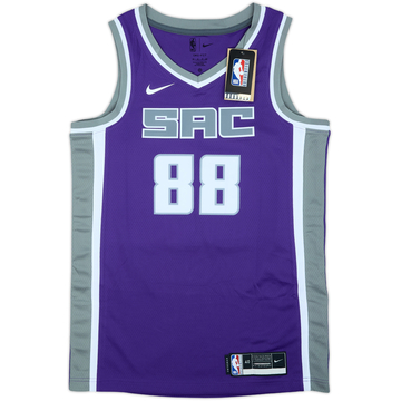 Camiseta de visitante del Sacramento Kings 2022-23 Nike Swingman Queta #88 (S)