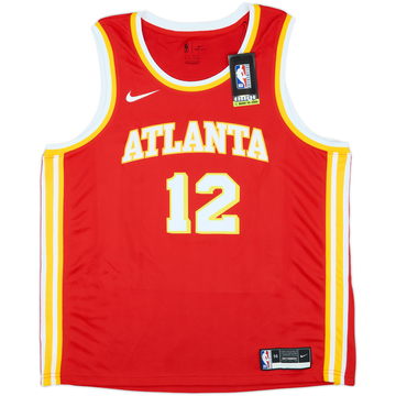 2020-25 Atlanta Hawks Hunter #12 Nike Swingman Away Jersey (XXL)