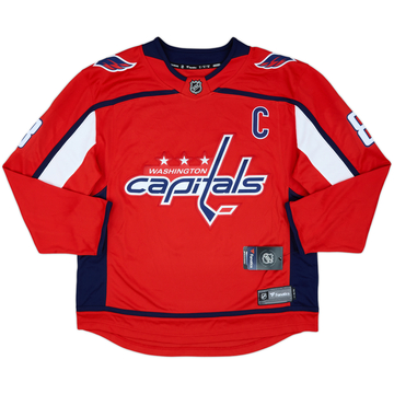 2017-25 Washington Capitals Ovechkin #8 Fanatics Breakaway Home Jersey (XL)