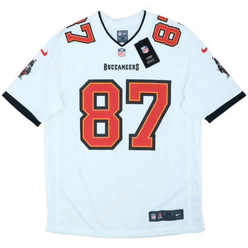 2020-21 Tampa Bay Buccaneers Gronkowski #87 Nike Game Away Jersey (M)