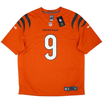 2021-25 Cincinnati Bengals Burrow #9 Nike Game Alternate Jersey (XL)