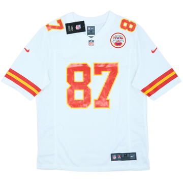 2013-25 Kansas City Chiefs Kelce #87 Nike Game Away Jersey (M)