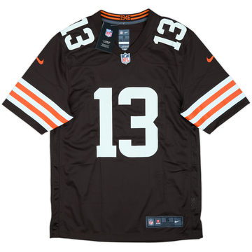 2020-21 Cleveland Browns Beckham Jr #13 Nike Game Home Jersey (S)