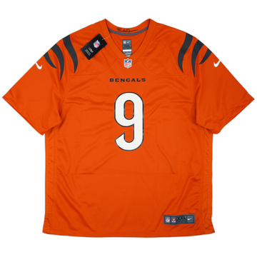 2021-25 Cincinnati Bengals Burrow #9 Nike Game Alternate Jersey (XXL)