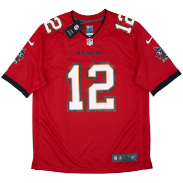 2020-22 Tampa Bay Buccaneers Brady #12 Nike Game Home Jersey (L)