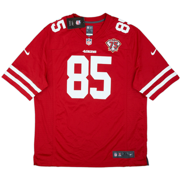 2021 San Francisco 49ers Kittle #85 Nike Game Home Jersey (XL)