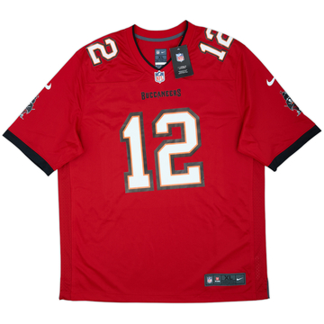 2020-22 Tampa Bay Buccaneers Brady #12 Nike Game Home Jersey (XL)