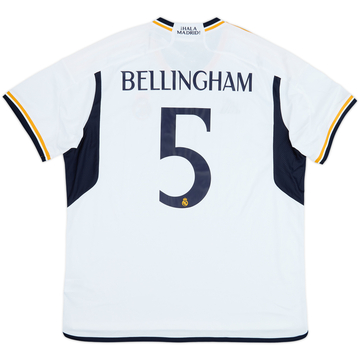 2023-24 Real Madrid Home Shirt Bellingham #5 (XXL)