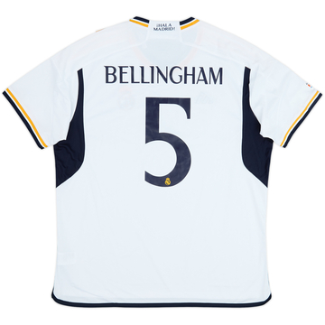2023-24 Real Madrid Home Shirt Bellingham #5 (XXL)