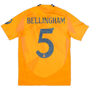 2024-25 Real Madrid Authentic Away Shirt Bellingham #5 (S)