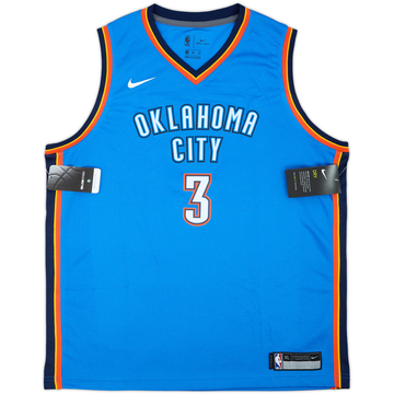 2021-24 Oklahoma City Thunder Giddey #3 Nike Swingman Away Jersey (XL.Boys)