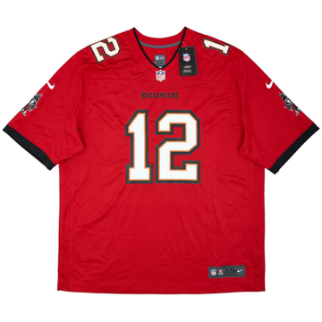 2020-22 Tampa Bay Buccaneers Brady #12 Nike Game Home Jersey (XXL)