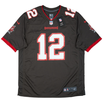 2020-22 Tampa Bay Buccaneers Brady #12 Nike Game Alternate Jersey (L)