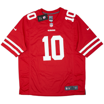 2017-21 San Francisco 49ers Garoppolo #10 Nike Game Home Jersey (XL)