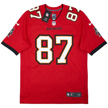 2020-21 Tampa Bay Buccaneers Gronkowski #87 Nike Game Home Jersey (M)