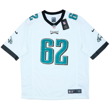 2012-23 Philadelphia Eagles Kelce #62 Nike Game Away Jersey (XL)