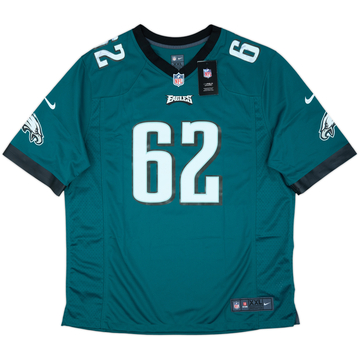 2012-23 Philadelphia Eagles Kelce #62 Nike Game Home Jersey (XXL)