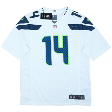 2019-24 Seattle Seahawks Metcalf #14 Nike Game Away Jersey (L)