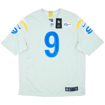 2021-25 LA Rams Stafford #9 Nike Game Alternate Jersey (XL)