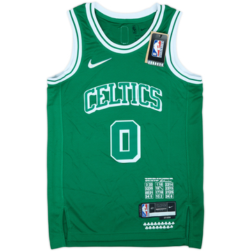 2021-22 Boston Celtics Tatum #0 Nike Swingman Alternate Jersey (S)
