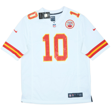 2016-21 Kansas City Chiefs Hill #10 Nike Game Away Jersey (L)