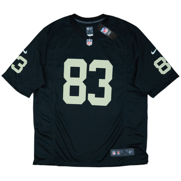 2020-22 Las Vegas Raiders Waller #83 Nike Game Home Jersey (XL)