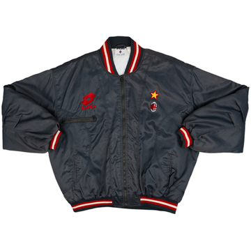 1995-96 AC Milan Lotto Padded Bomber Jacket - 9/10 - (XL)