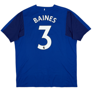 2017-18 Everton Home Shirt Baines #3 - 9/10 - (XXL)