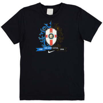 2008-09 Inter Milan Nike 100th Anniversary Cotton Tee - 9/10 - (M)