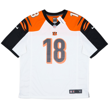 2012-20 Cincinnati Bengals Green #18 Nike Game Away Jersey (XXL)