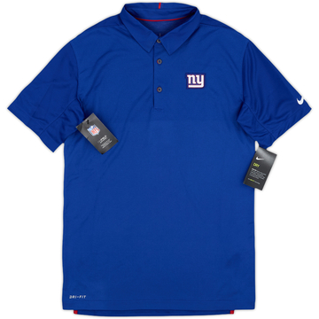 2017 New York Giants Nike Sideline Coaches Polo Shirt (S)