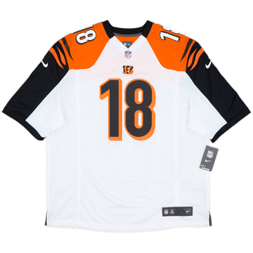2012-20 Cincinnati Bengals Green #18 Nike Game Away Jersey (XXL)