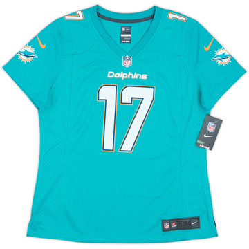 2013-17 Miami Dolphins Tannehill #17 Nike Game Home Jersey Womens (L)
