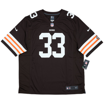 2012-13 Cleveland Browns Richardson #33 Nike Game Home Jersey (XXL)