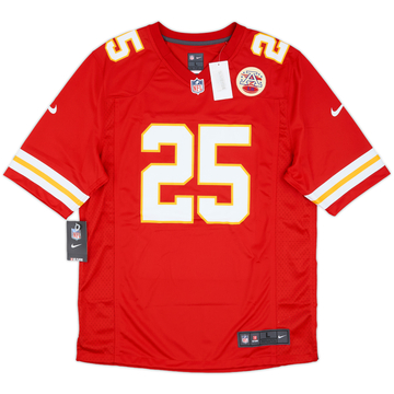 2012-16 Kansas City Chiefs Charles #25 Nike Game Home Jersey (L)