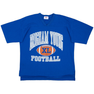 1990s Brigham Young Football Dodger Tee - 5/10 - (L)