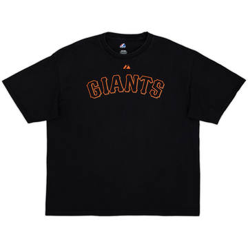 2010 San Francisco Giants Lincecum #55 Majestic Tee x - 9/10 - (XL)