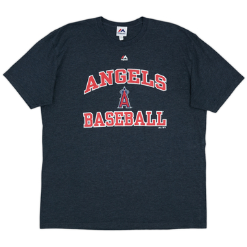2010 LA Angels Majestic Tee - 7/10 - (XL)