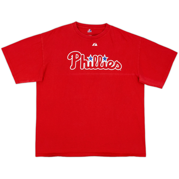 2010 Philadelphia Phillies Utley #26 Majestic Tee - 5/10 - (XL)