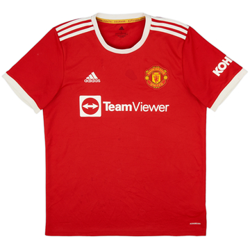 2021-22 Manchester United Home Shirt - 5/10 - (L)