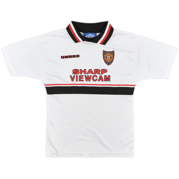1997-99 Manchester United Away Shirt Cole - 8/10 - (7-8 Years)