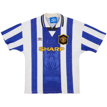 1994-96 Manchester United Third Shirt - 5/10 - (L.Boys)