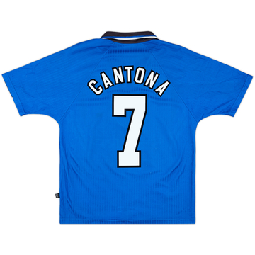 1996-98 Manchester United Third Shirt Cantona #7 - 7/10 - (Y)