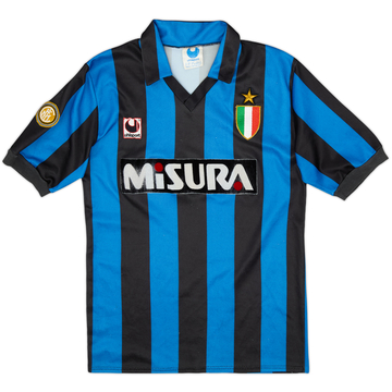 1989-90 Inter Milan Home Shirt - 6/10 - (S)
